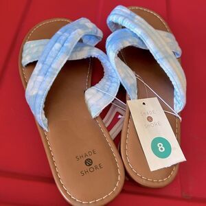 NWT Shade Shore 
Slide Sandals